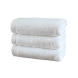Plain Cotton White Color Towels Supply and Manufacture