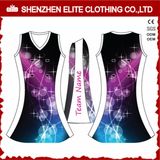 Wholesale Cheap Slim Fit Women Netball Jersey with Bibs (ELTNBJ-167)