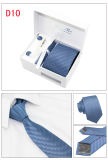 Jacquard Woven Wholesale Polyester Tie Sets with Matching Gift Box (D10/11/12)
