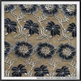 Elegant Flower Embroideried Lace Tulle Embroidery Lace