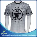 Custom Sublimation Boy's Lacrosse Short Sleeve Shooting Shirt