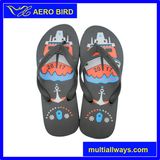 Hot Selling PVC Sandal with Colorful Printing