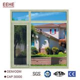 Thermal Break Aluminum Casement Window with Double Glazing