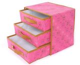 Nonwoven Fabric Home Drawer Closet Organizers Foldable for Storage Socks/Bra