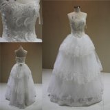 Sweetheart Heavy Beading Bodice Ball Gown Bridal Dress Wedding Gown