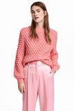 Women Fashion Heavy Winter Sweater Clothes with Jackquard Knitting