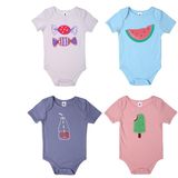 Wholesale Fashion New Design Bamboo Fiber Baby Bodysuit