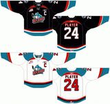 Customized Western Hockey League Kelowna Rockets Ice Hockey Jersey