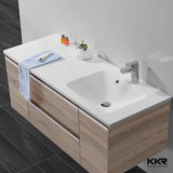 Luxury Design Solid Surface Bathroom Cabinet Basin