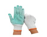 10g Cotton Shell PVC Dots Coated Gloves