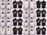 Pittsburgh Bell Bradshaw Brown Dawson Roethlisberge Tuitt Customized Football Jerseys