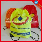 Storage Travel Polyester Drawstring Backpack Bag