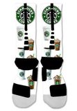 Starbucks Patten Design Sport Elite Sock Man Dress Sock