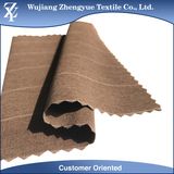 Melange Polyester Spandex Stripe 4 Way Stretch Fabric for Clothes