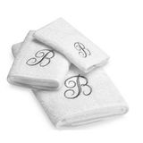 Luxury Embroidered 100% Cotton Hotel Collection Towels Set