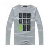 Custom Nice Cotton/Polyester Printed T-Shirt for Men (M049)