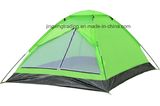 Popular 100% Polyester Single-Skin Camp Tent for 2 Persons (JX-CT017)