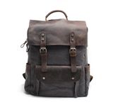 2017 Trendy Design Hiking Outdoor Canvas Backpack