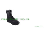 Military Tactical Combat Boots Black Leather Shoes CB303005
