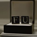 High Quality Hot Enamel Cufflink for Souvenir, Wedding