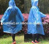 2014 Hotsell Emergency Waterproof Hiking / Traveling / Tour Rain Poncho