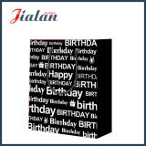 Black with Hot Stamping Happy Birthday Shopping Gift Paper Bag