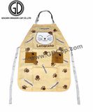 Manufacturer Custom Cat Pattern Cheap Cooking Kitchen Apron