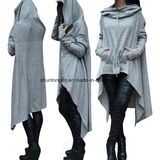 Hoodies Sweatshirt Women Casual Outwear Hoody Loose Long Sleeve Mantle Hooded Cover Pullover Clothes