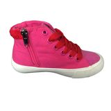 Confortable High Top Lace up Children Canvas Shoe