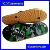 Summer Beach Male PE Footwear with Tiger Print