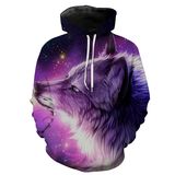 3D Print Long Sleeve Hoody Sweater Clothes Cost Jacket Appearl