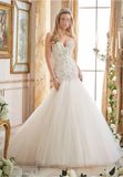 2016 Beaded A-Line Bridal Wedding Dresses 2874