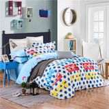 Luxury Design Printed Cotton Bed Sheet Set
