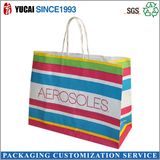 2017 Professional White Kraft Paper Shopping Bags