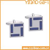 Factory Price Metal Cufflink with Custom Logo (YB-r-025)