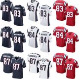 New England Lavelle Hawkins Rob Gronkowski Washington American Football Jerseys