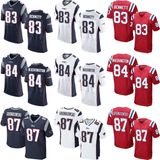 New England Lavelle Hawkins Rob Gronkowski Washington American Football Jerseys