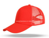 China Factory Produce Customized Red Cotton Sports Baseball Cap with Net