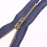 No. 4 Gold Brass Zipper Jean Tape Yg Slider