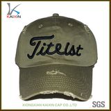 Custom Unstructured Dad Hat Plain Distressed Baseball Cap