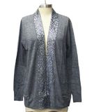 Women Cardigan with Sequin Fashion Sweater Knitwear