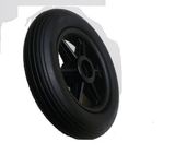 6” Black PU Foam Stroller Wheel