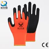 Cotton Shell Latex Palm Coated Crinkle Finish Work Gloves