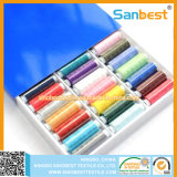 Colorful Spun Polyester Sewing Thread on Small Reels