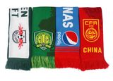 Acrylic Scarf/ Football Jacquard Scarf with Customized Logo