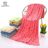 Cute Pet Grooming Bath Towel Pet Blanket