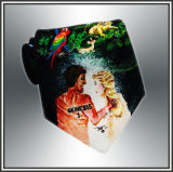 Custom Logo Silk Tie Digital Print (YC141)
