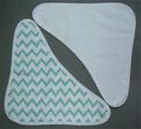 Soft Wholesale Printed Triangle Newborn Bib