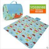 Wholesale Cartoon Printed Microfiber Picnic Blanket