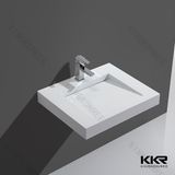 Acrylic Resin Hotel Furniture Bathroom Wash Basin